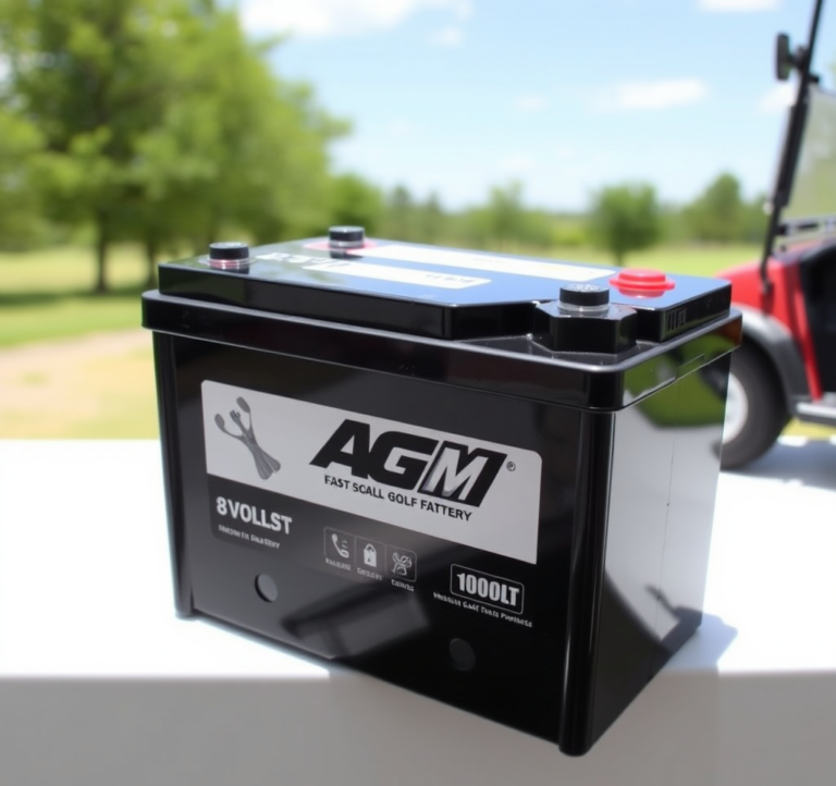 8 volt agm golf cart batteries