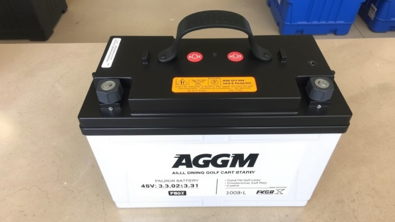 8v agm golf cart battery