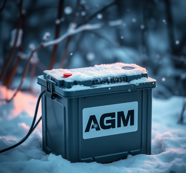 agm batteries in cold weather