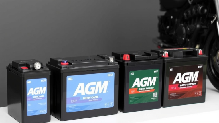 are motorcycle batteries agm