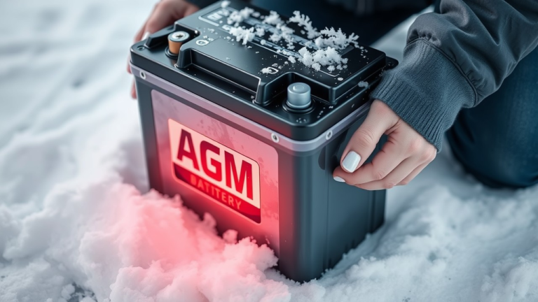 agm battery freezing temperature