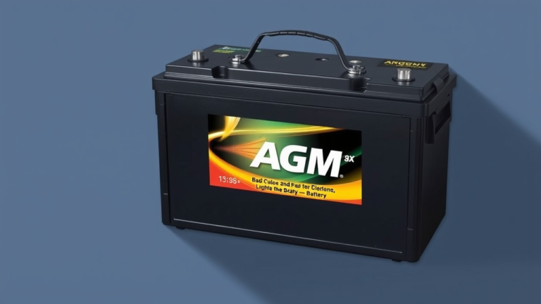 deep cycle agm battery